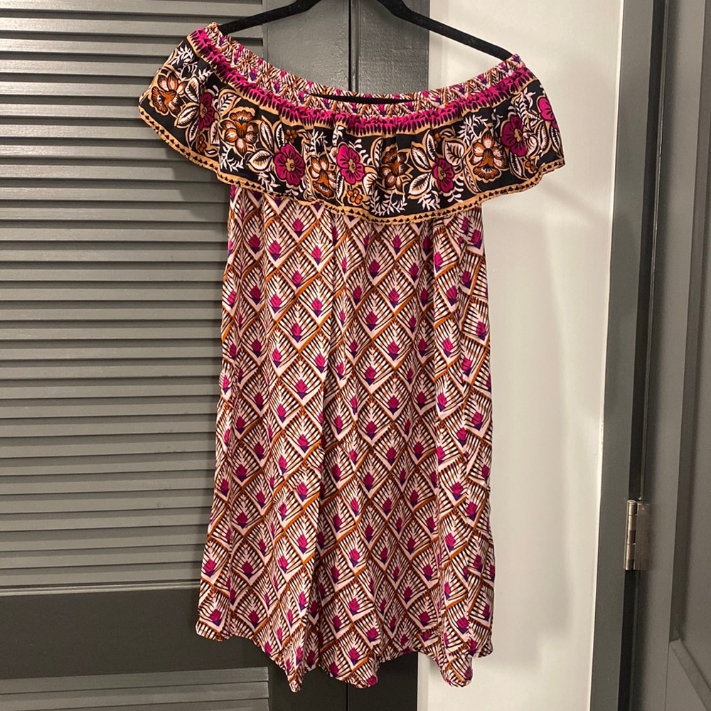 Off the shoulder summer dress